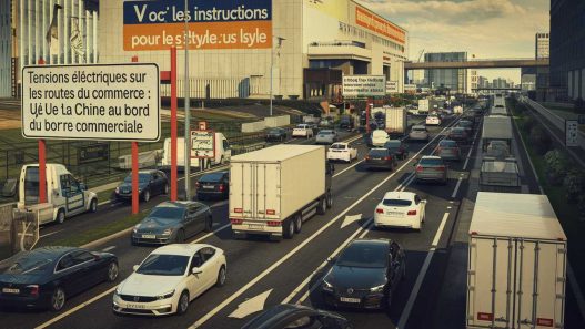 Tensions électriques sur les routes du commerce : l&rsquo;UE et la Chine au bord d&rsquo;une guerre commerciale